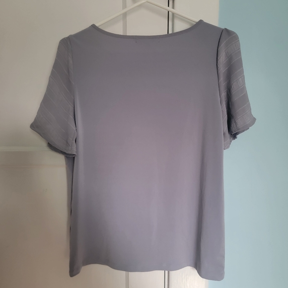 Banana Republic Blouse Gray Small - Picture 3 of 5